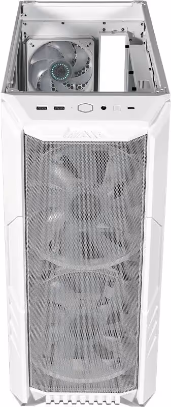Cooler Master HAF 500 White ATX - vue 2