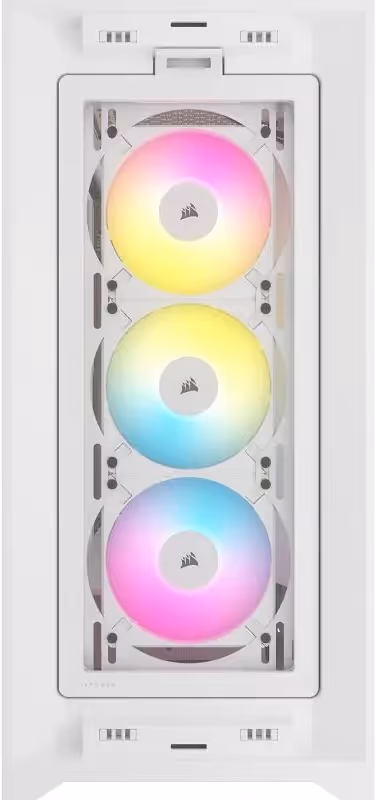 Corsair 5000D RGB AirFlow E-ATX White - vue 3