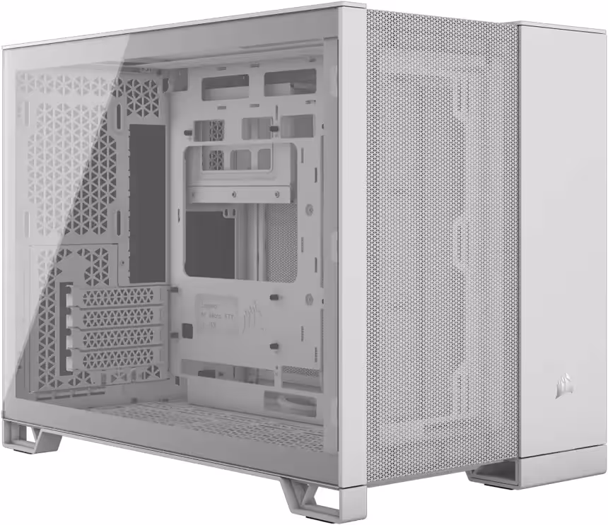 Corsair 2500D AIRFLOW White mATX - vue 2