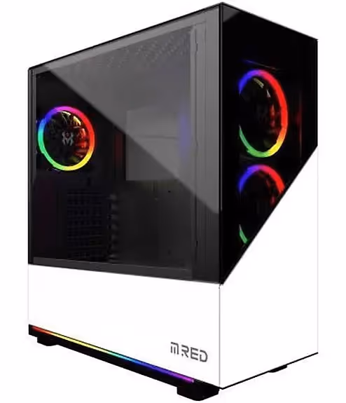M.RED ELITE WHITE ATX RGB