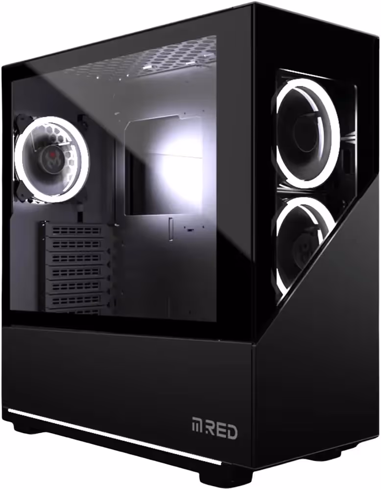 M.RED ELITE BLACK ATX RGB - vue 2