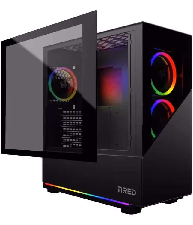 M.RED ELITE BLACK ATX RGB - vue 4