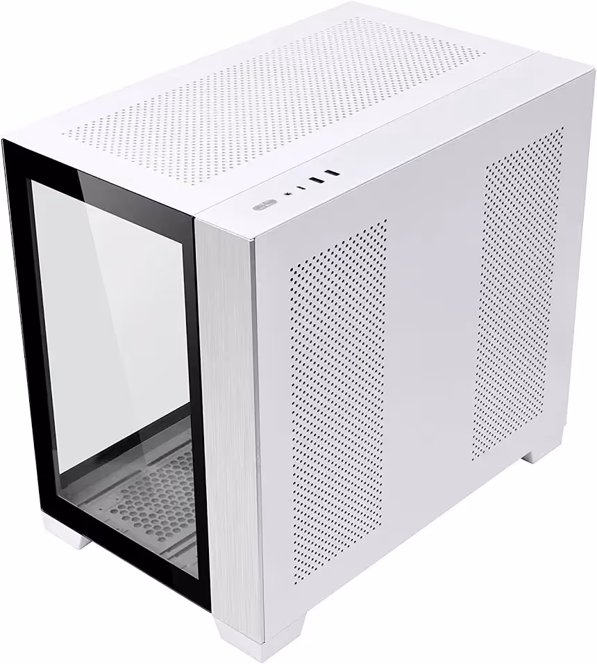 Lian Li O11 Dynamic Mini White mITX - vue 5