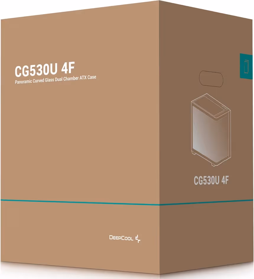 DeepCool CG530U ATX RGB - vue 3