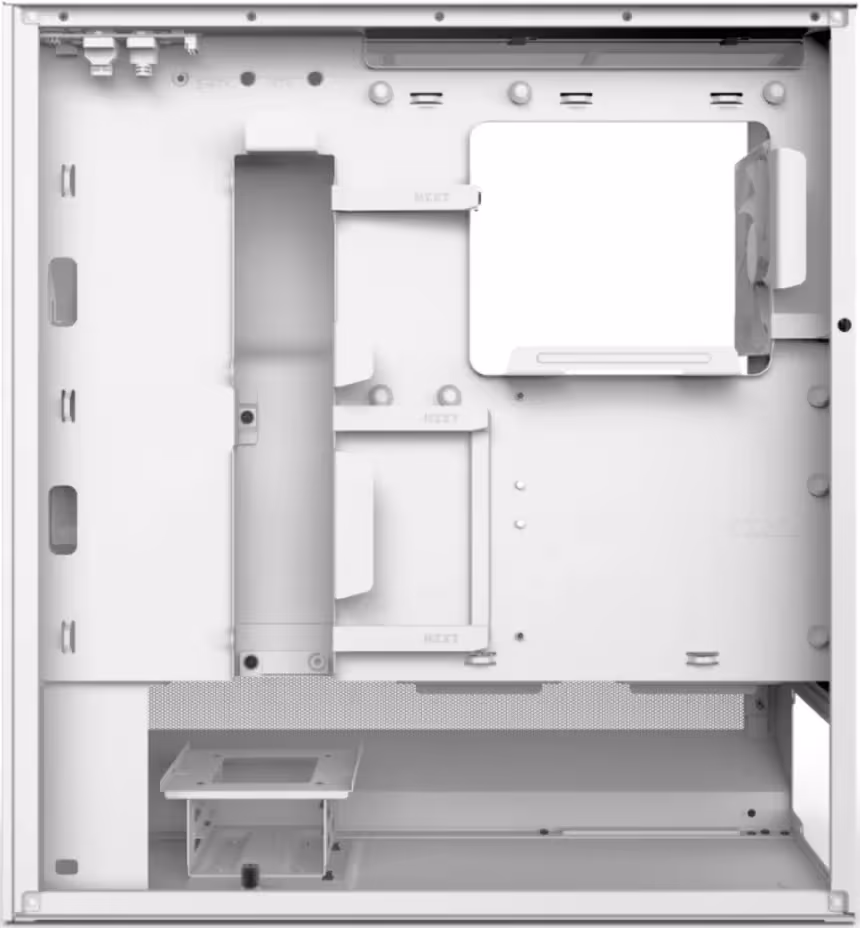 NZXT H5 Flow ATX White - vue 5