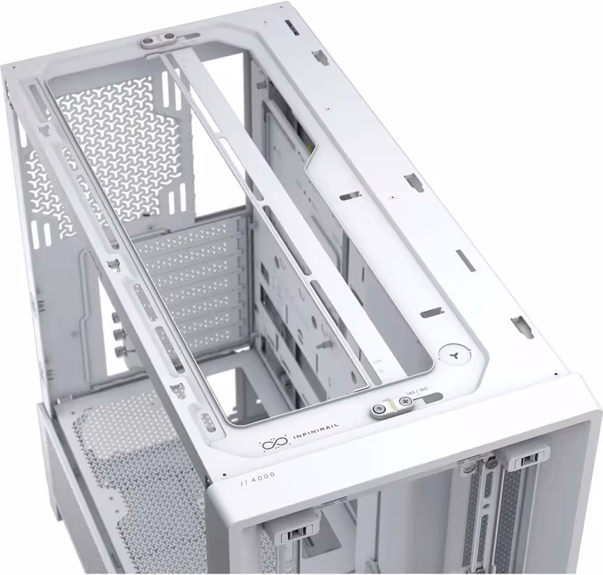 Corsair FRAME 4000D ATX White - vue 3