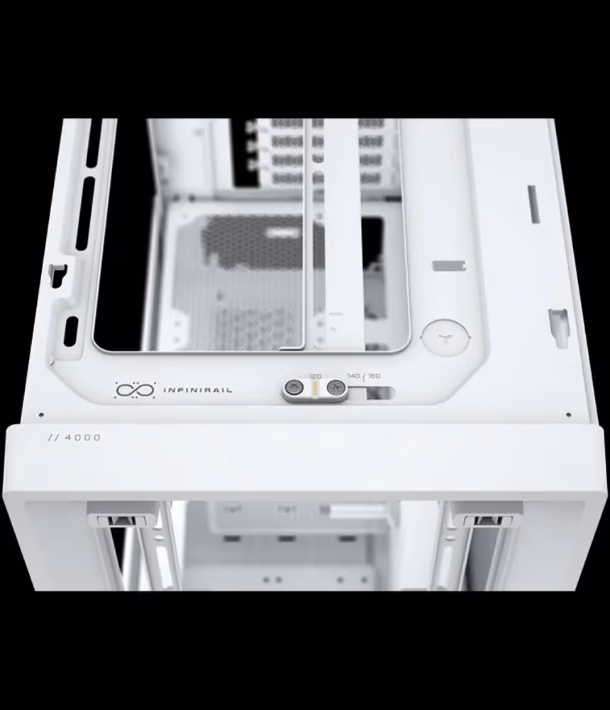 Corsair FRAME 4000D ATX White - vue 2