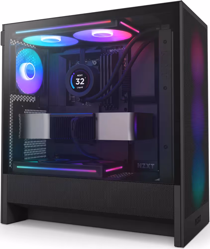NZXT H5 Flow ATX RGB - vue 3