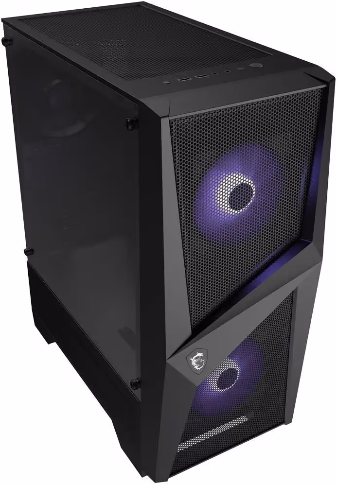 MSI MAG FORGE 100M mATX RGB - vue 2