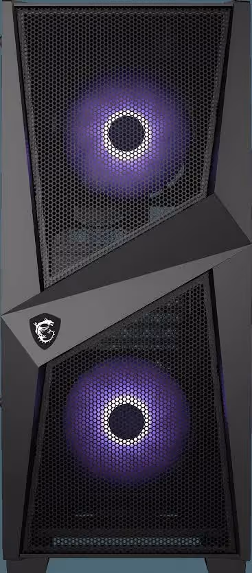 MSI MAG FORGE 100M mATX RGB - vue 3