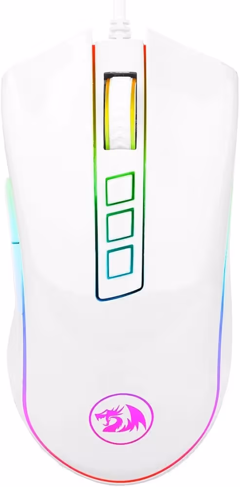 Redragon M711 Cobra Blanc - vue 3