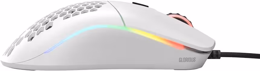 Glorious Model O- Blanc - vue 4