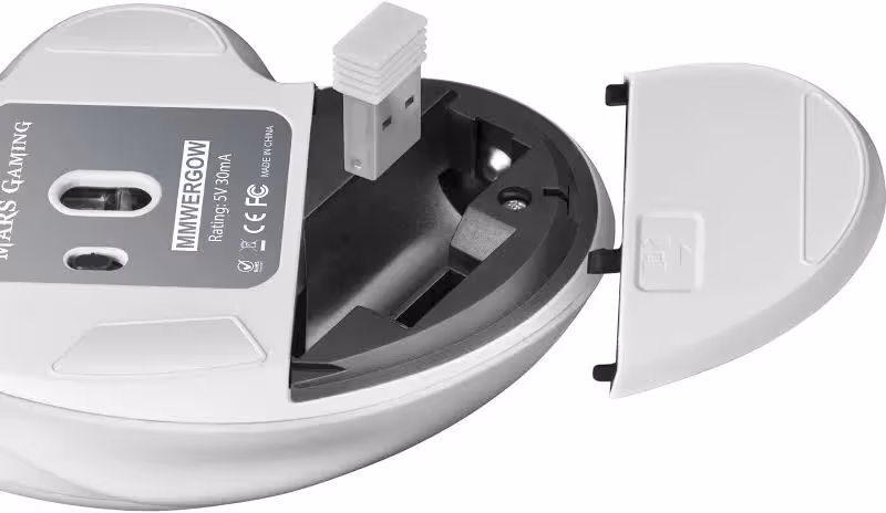 Mars Gaming MMWERGO Blanc - vue 4