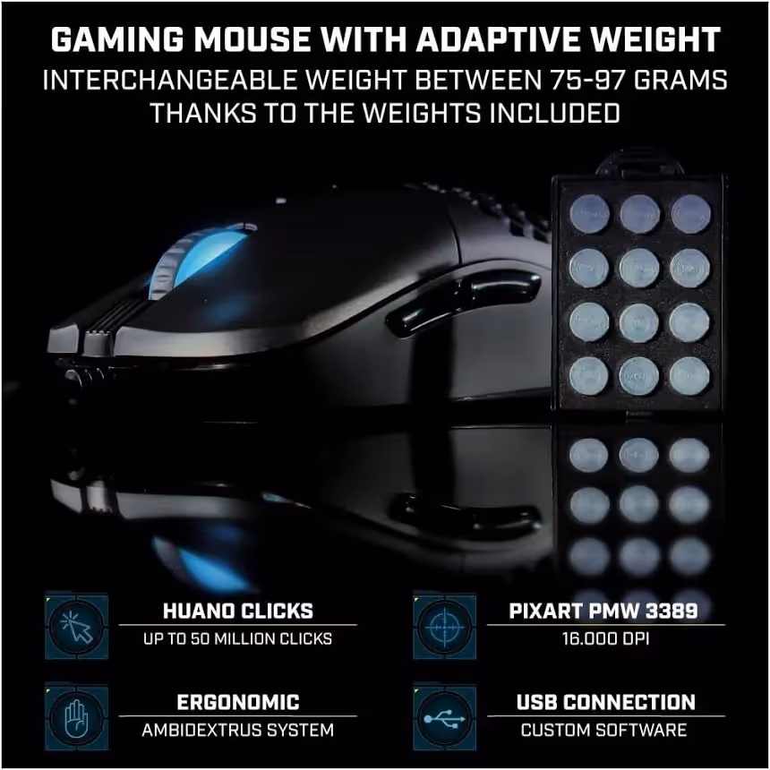 Newskill Arakne Tournament RGB - vue 3