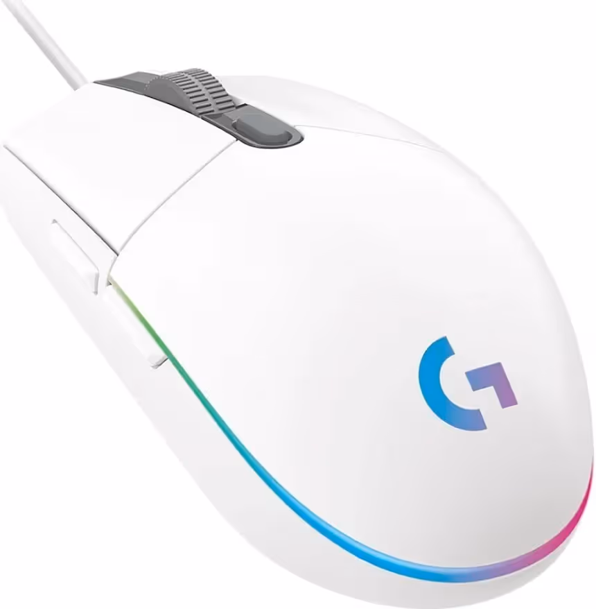Logitech G G102 Lightsync Blanc - vue 5