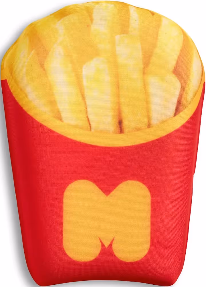 Mustard Fries Mouse Rest Jaune - vue 3