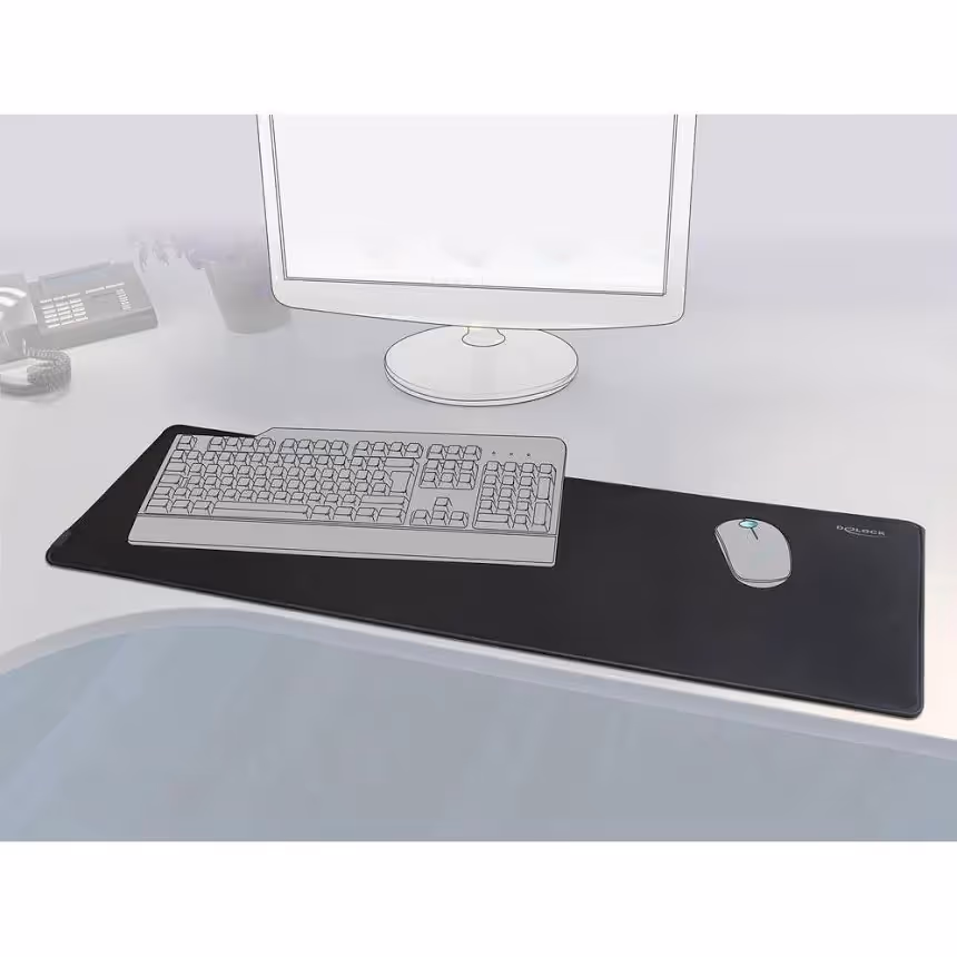 DeLOCK Gaming Pad 12557 Noir - vue 3