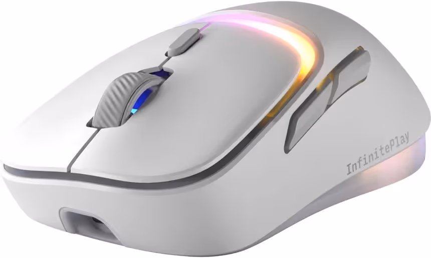 GLORIOUS Model D3 Wireless Blanc - vue 3