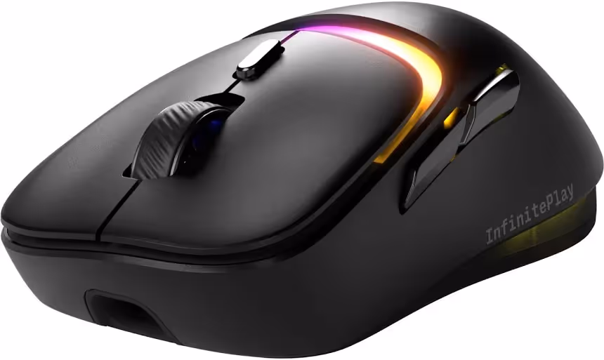 Glorious Model D3 Wireless Noir - vue 2