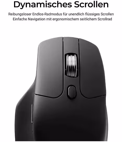 Keychron M6 Noire - vue 3