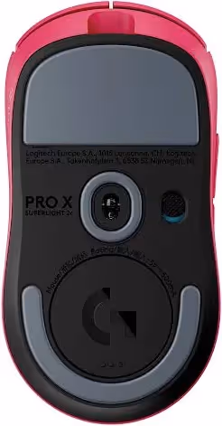 Logitech G Pro X Superlight 2 Rose - vue 3