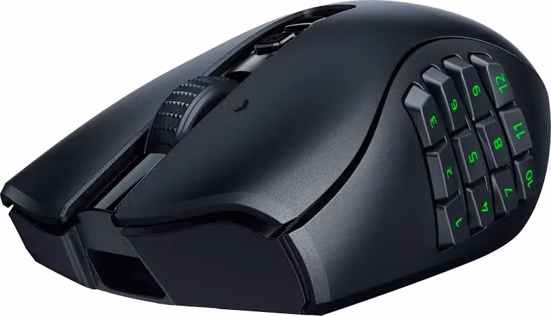 Razer Naga V2 Pro Noir - vue 4