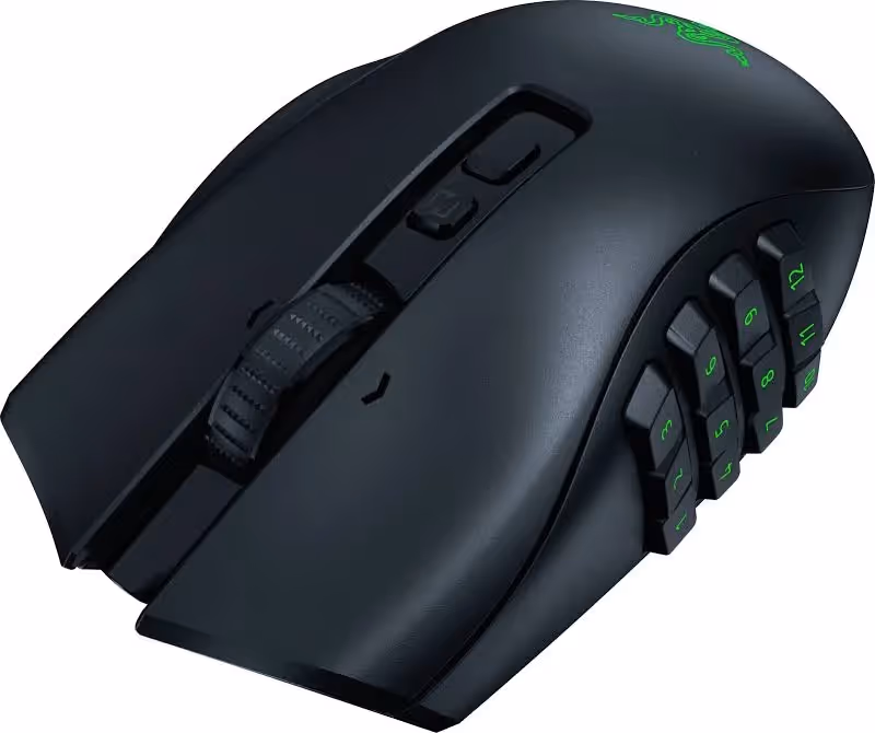 Razer Naga V2 Pro Noir - vue 3