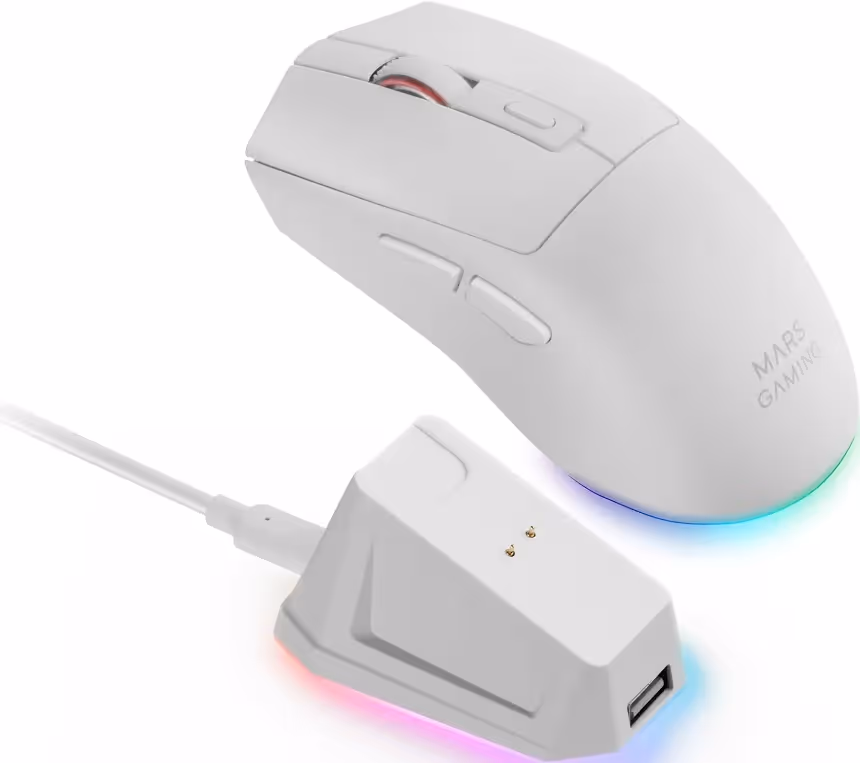 Mars Gaming MM-T3 Blanc - vue 1