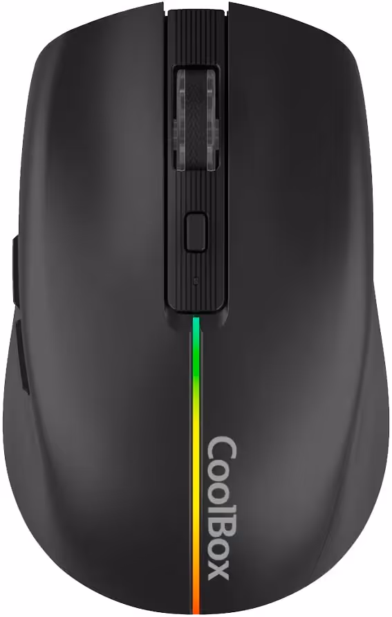 CoolBox 1600 DPI RGB 6 Boutons Wireless - vue 1