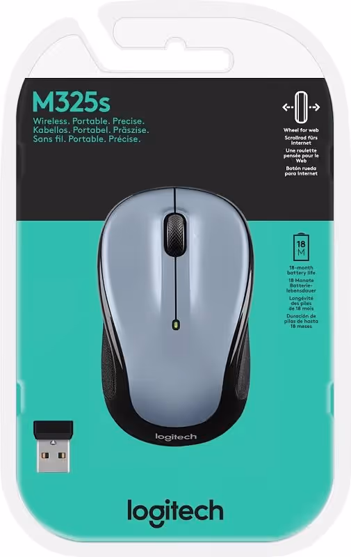 Logitech M325s Gris - vue 4