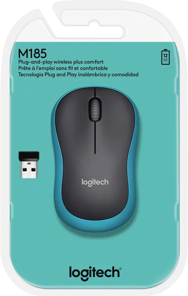 Logitech M185 Gris - vue 5