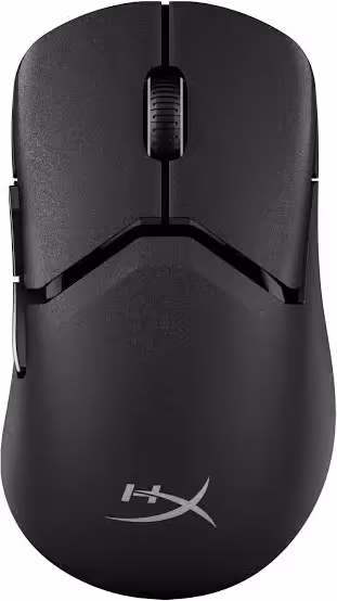 HyperX Pulsefire Saga Pro Wireless Noir - vue 3