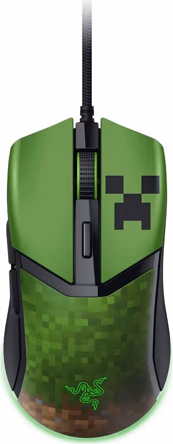 Razer Cobra Minecraft Edition Chroma RGB Vert - vue 2