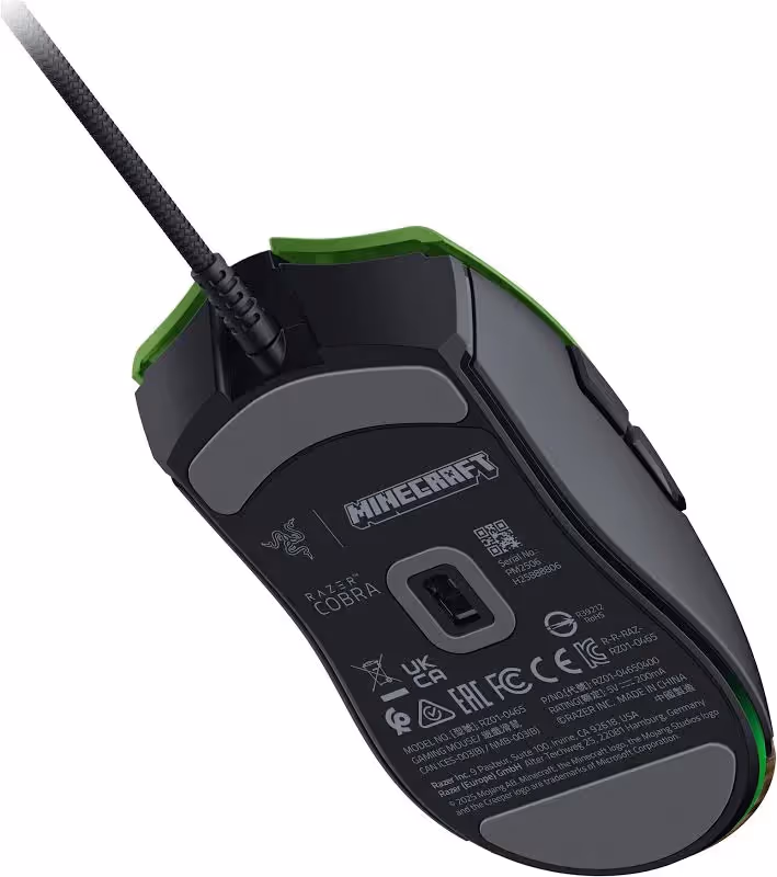 Razer Cobra Minecraft Edition Chroma RGB Vert - vue 4
