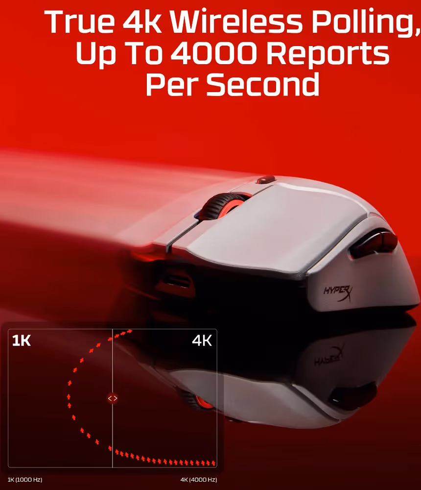 HyperX Pulsefire Haste 2 Pro - vue 2