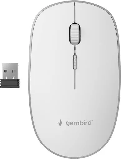 Gembird Souris optique sans fil Blanche - vue 2