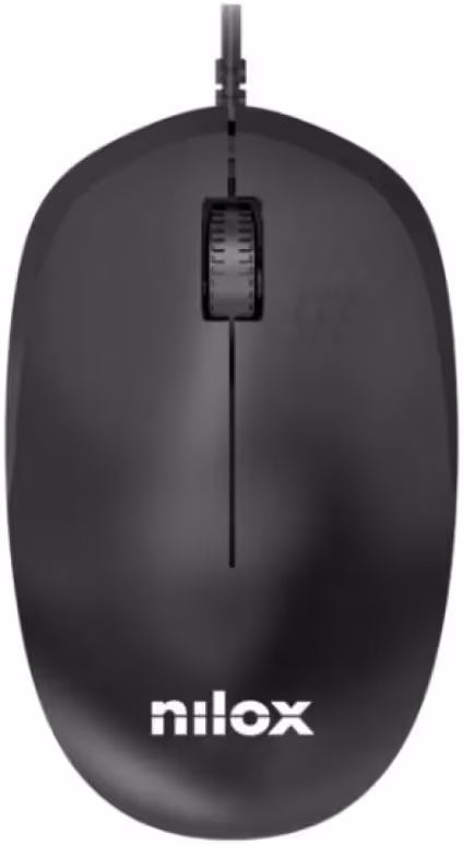 NILOX Souris USB Noir - vue 1