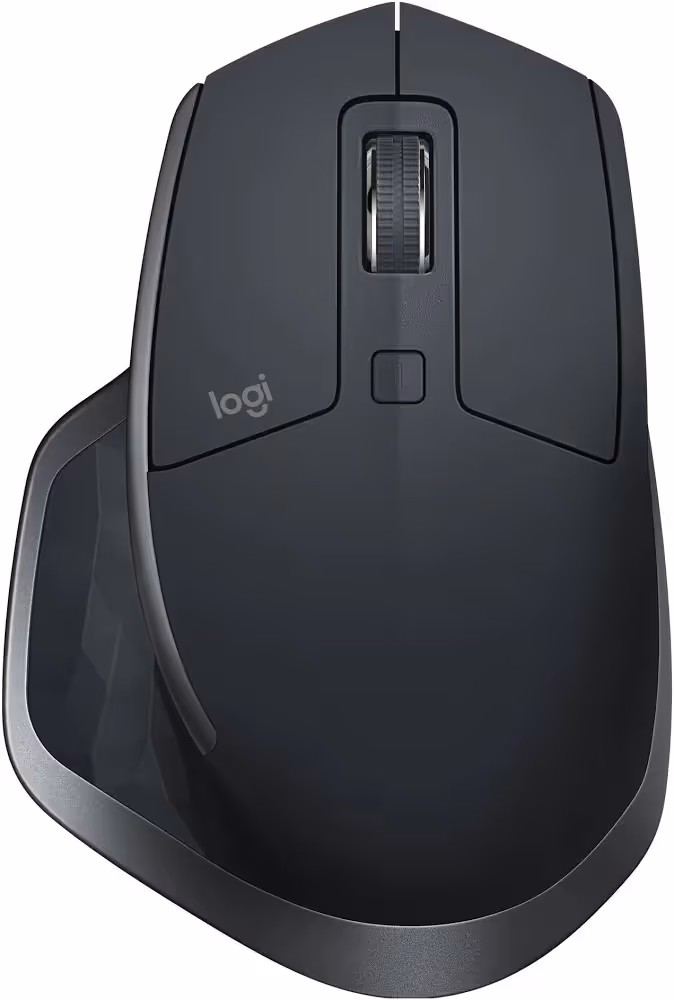 Logitech MX Master 2S Noir - vue 3