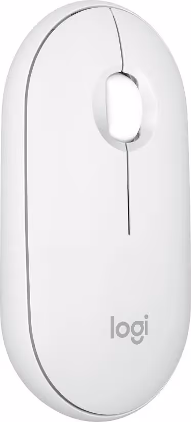 Logitech Pebble Mouse 2 M350s Blanc - vue 4