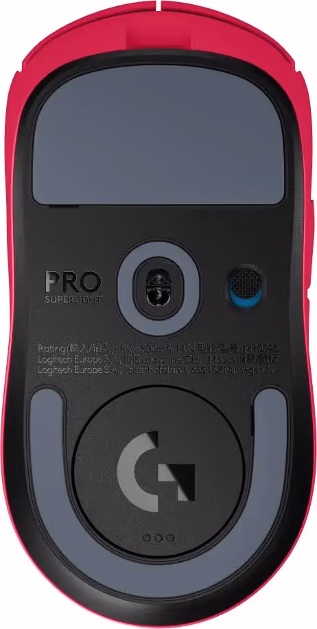 Logitech G Pro X Superlight 2 Rose - vue 3