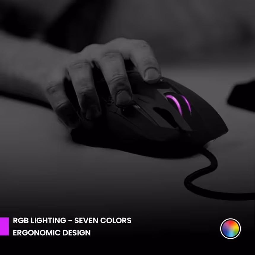 PREYON Falcon Gaming Noir - vue 3
