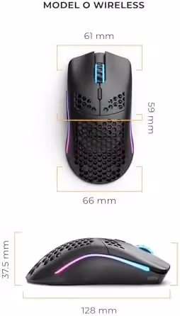 GLORIOUS Model O Noir - vue 4