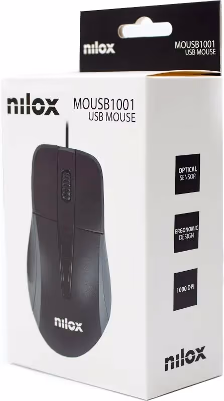 NILOX Optique 1000DPI Noir - vue 5