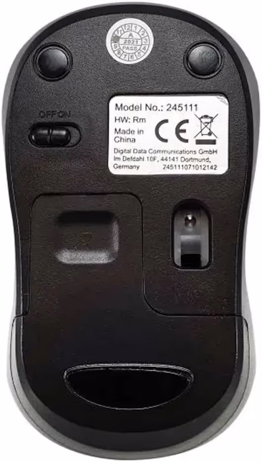 Equip Wireless Mouse 1200 DPI Bleu - vue 4