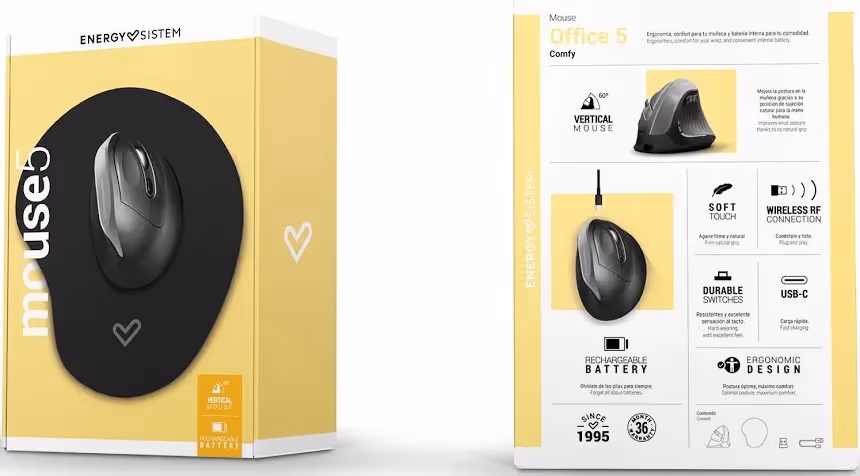 Energy Sistem Office Mouse 5 - vue 4