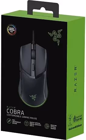 Razer Cobra Noir - vue 4