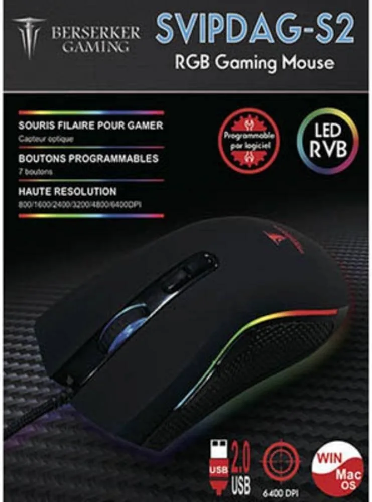 Berserker Gaming Alpha Omega Players S2 Noir - vue 4
