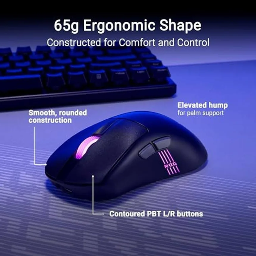 ASUS ROG Keris II Origin Noir - vue 5
