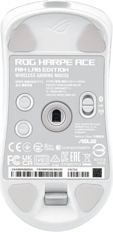 ASUS ROG Harpe Ace Aim Lab Edition Blanc - vue 5