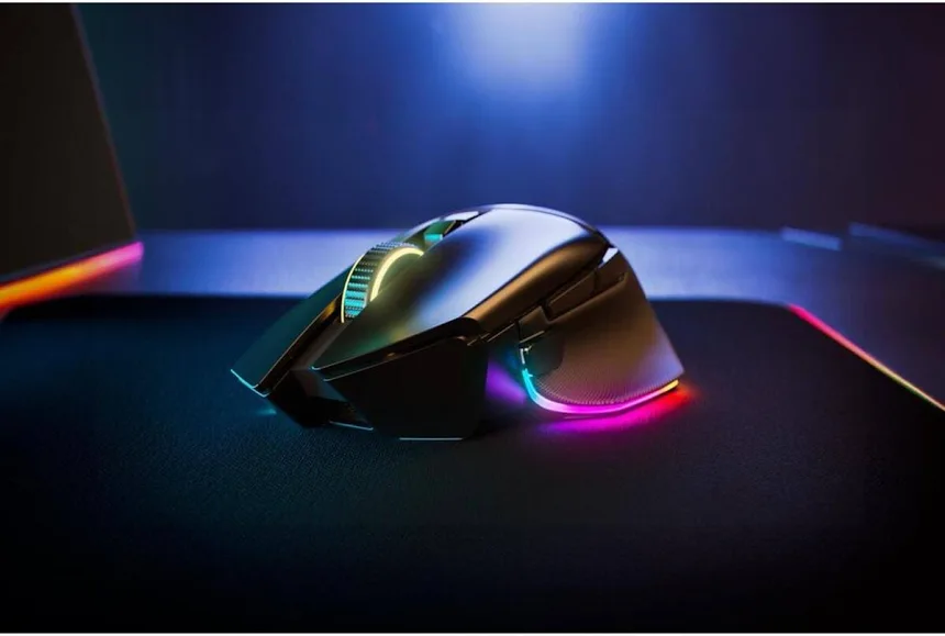 Razer Basilisk V3 Pro Noir - vue 5